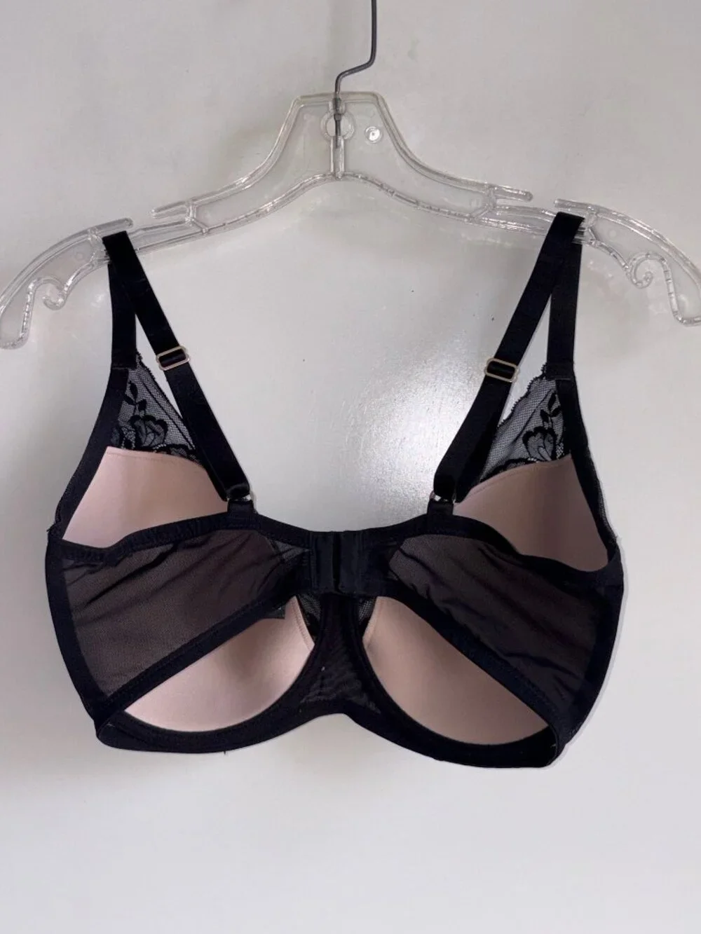 NATORI Flora Underwire Contour Bra Size 34G Black